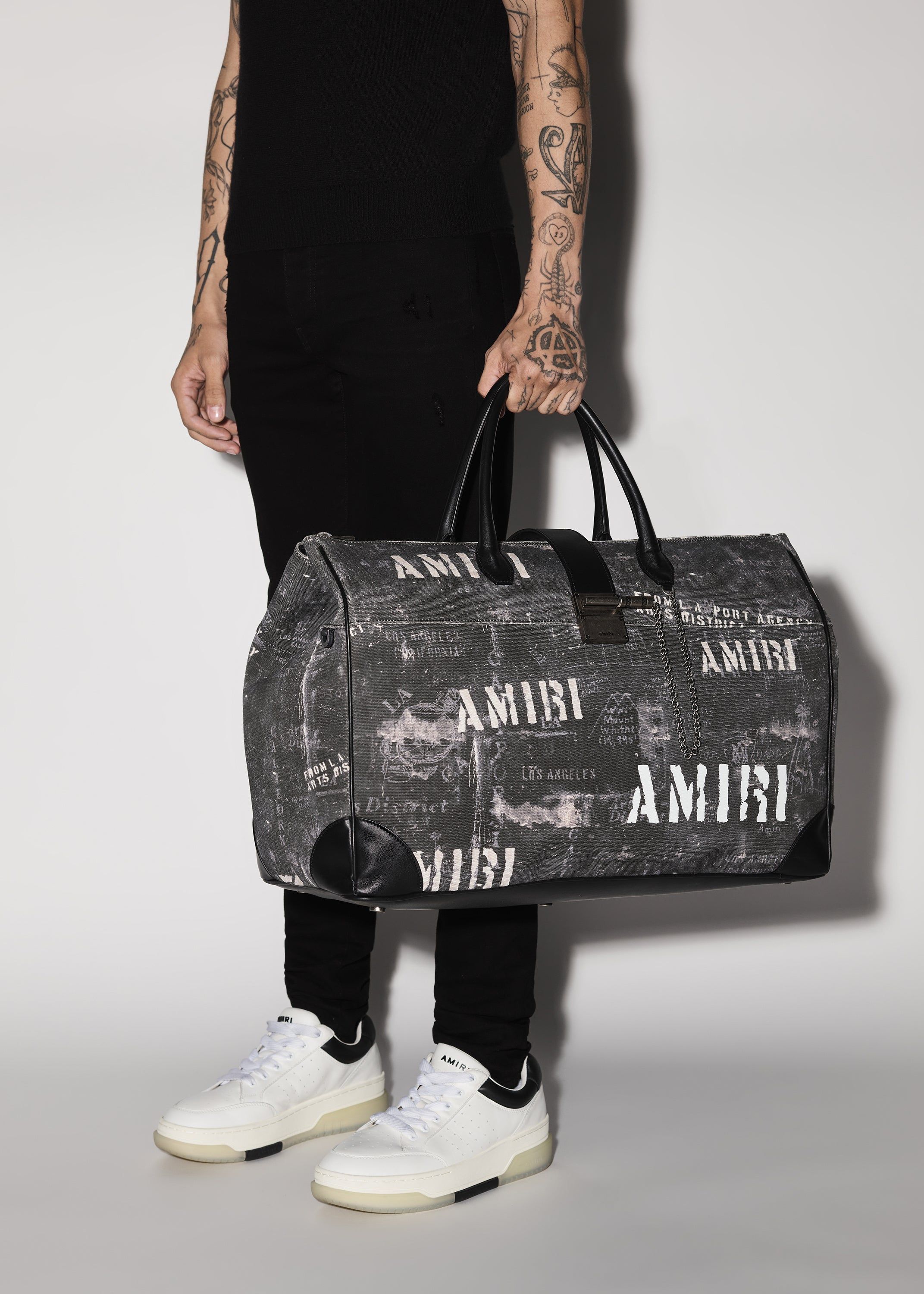 WASHED CANVAS JUMBO JAX - BLACK sold by AMIRI product image thumbnail 2