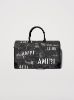 WASHED CANVAS JUMBO JAX - BLACK sold by AMIRI