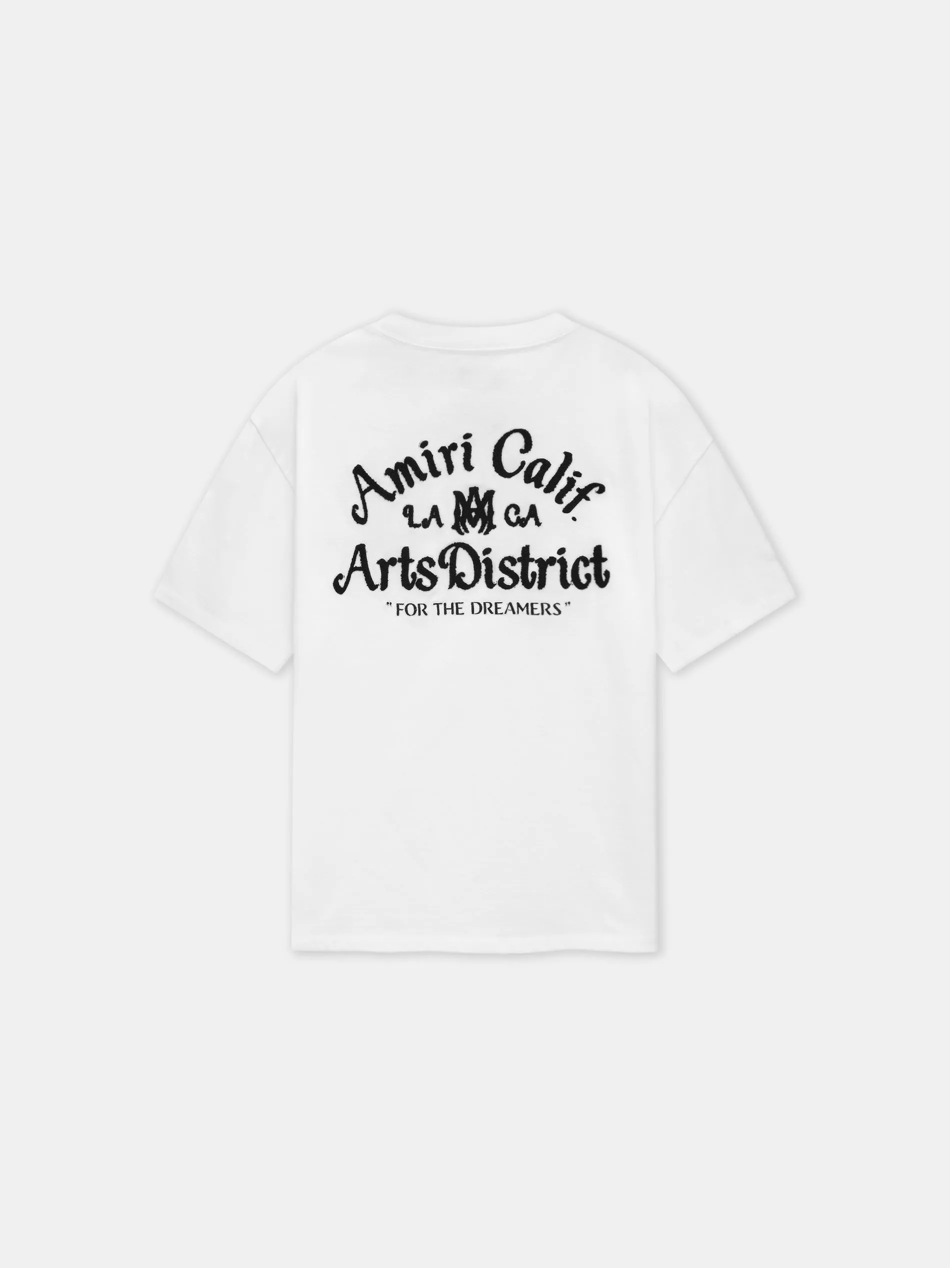 CHENILLE ARTS DISTRICT OVERSIZED TEE - White sold by AMIRI product image thumbnail 2