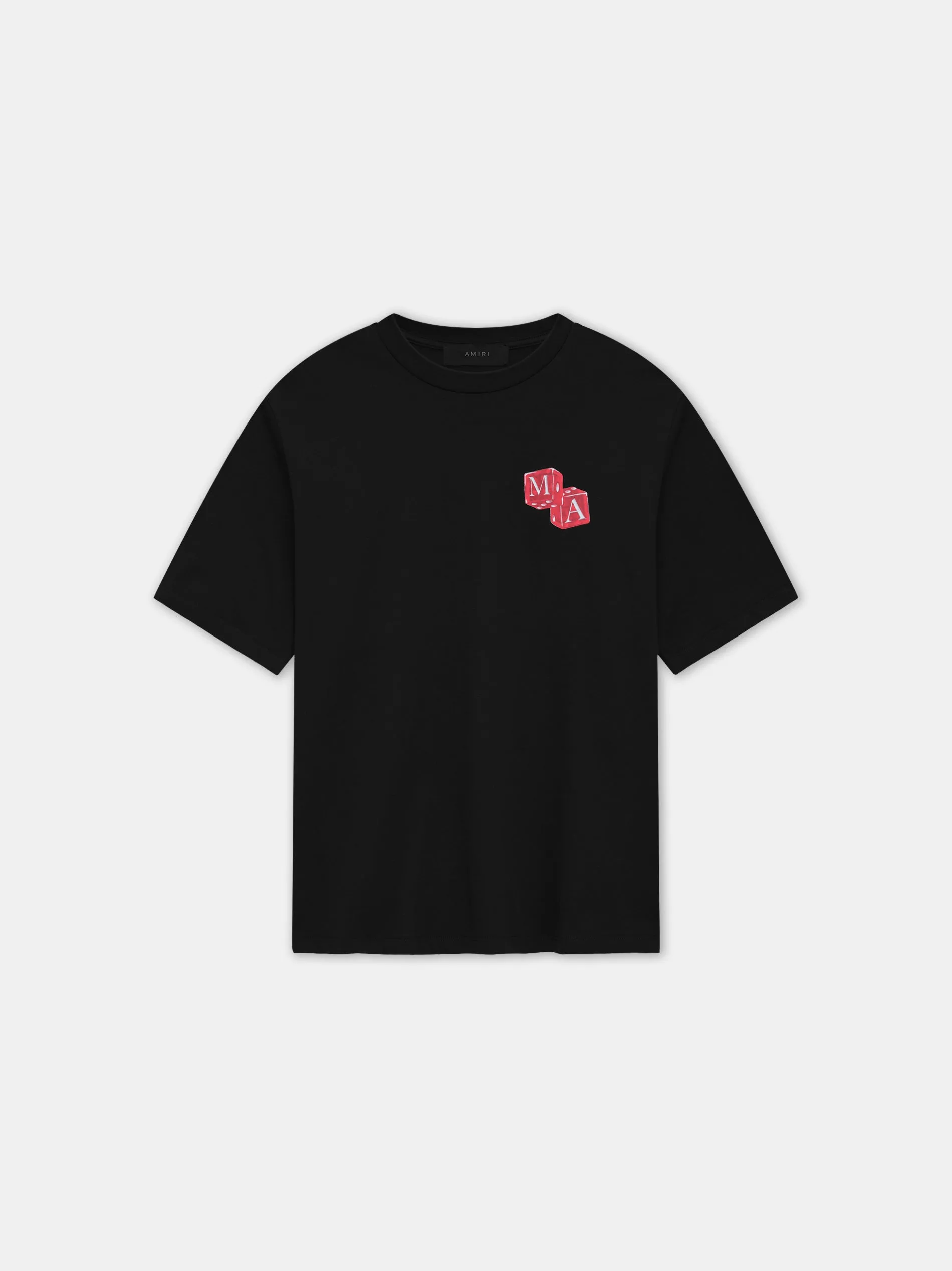 DICE LOGO TEE - Black sold by AMIRI