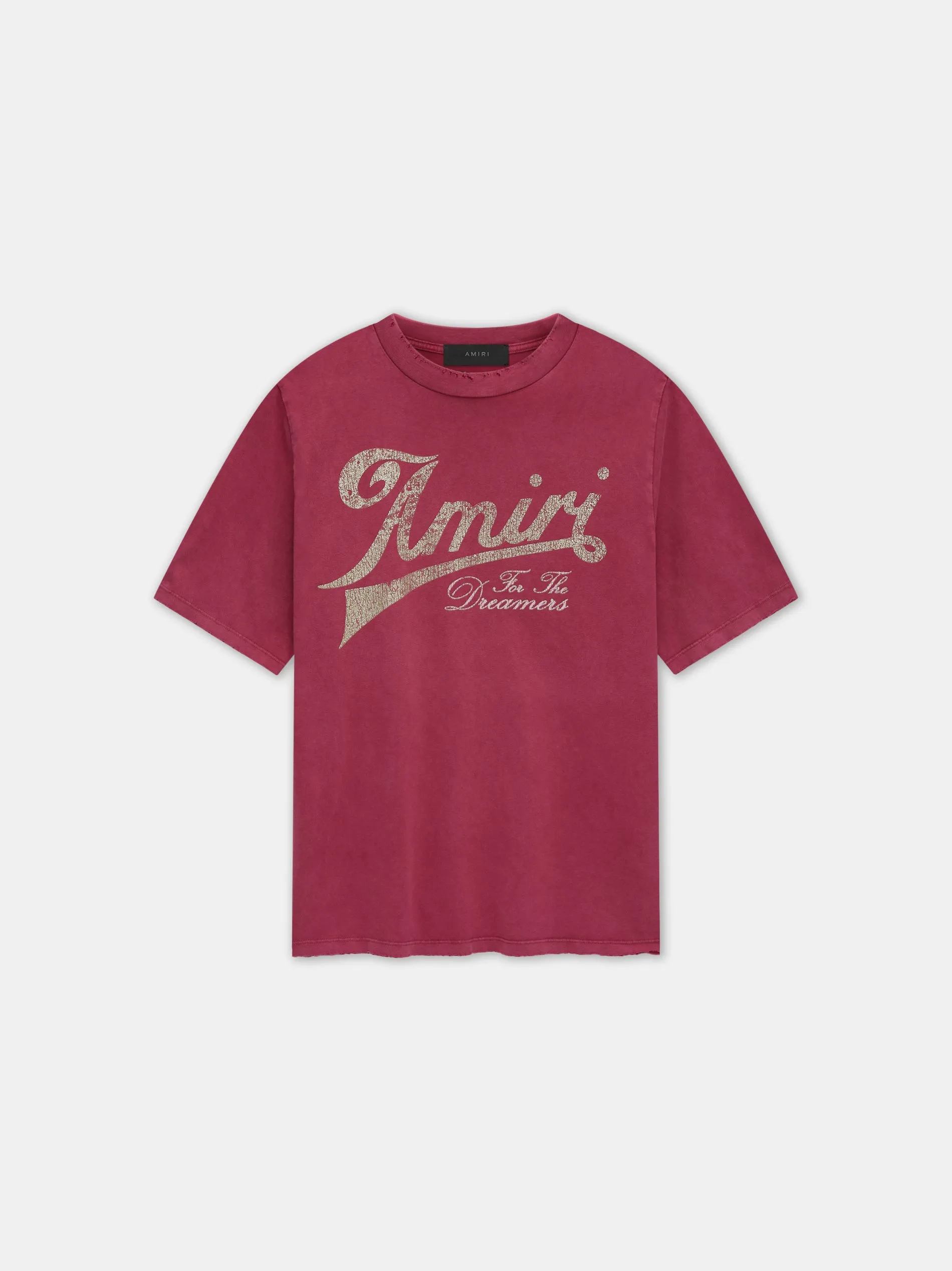 AMIRI GOOD LIFE TEE - Deep Red sold by AMIRI