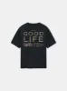 AMIRI GOOD LIFE TEE - Black sold by AMIRI