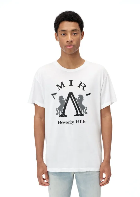 Beverly Hills AMIRI Tee - White sold by AMIRI