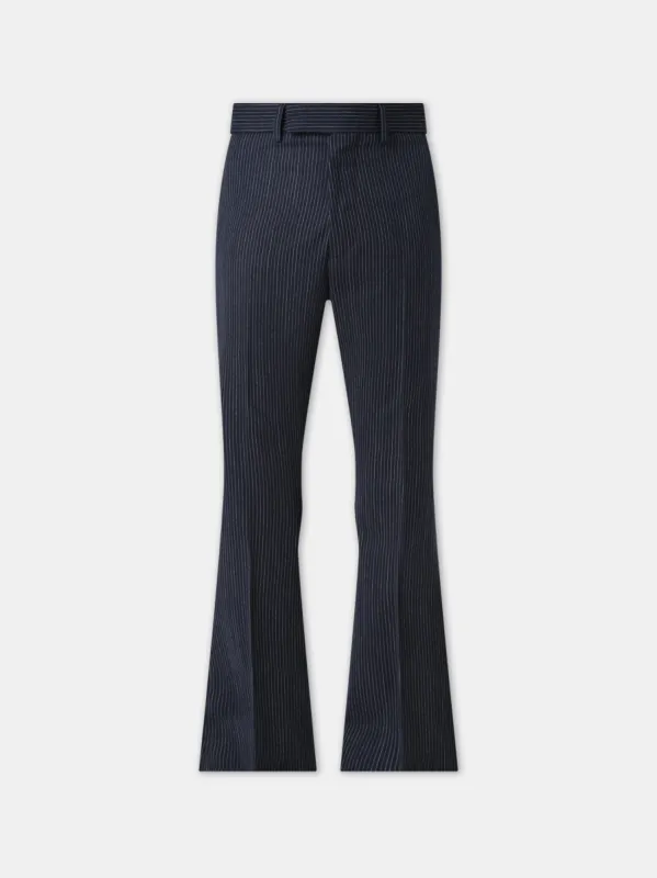 PINSTRIPE LOOSE FLARE - Midnight Blue sold by AMIRI