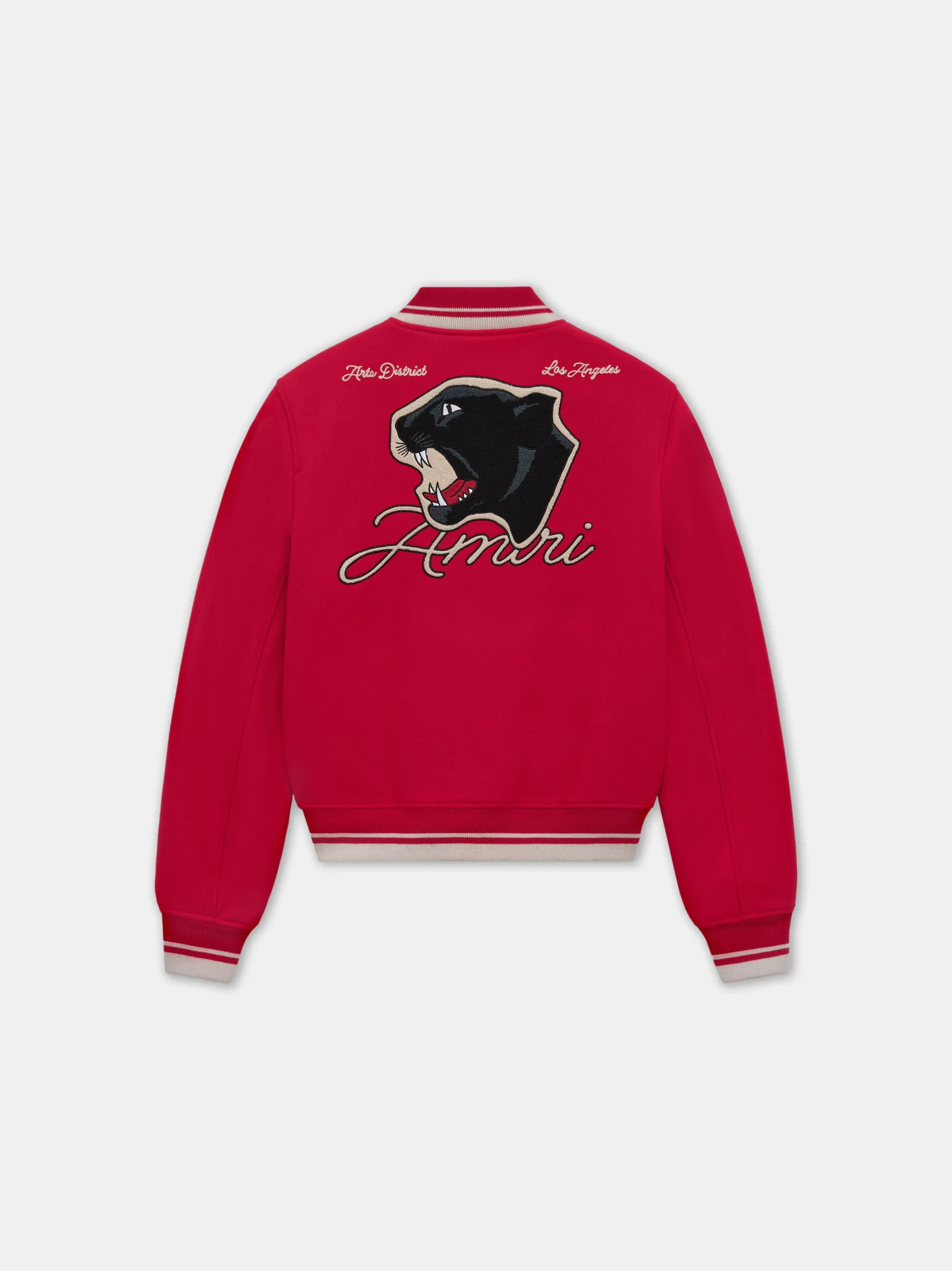 AMIRI PANTHER BOMBER - Varsity Red sold by AMIRI product image thumbnail 5
