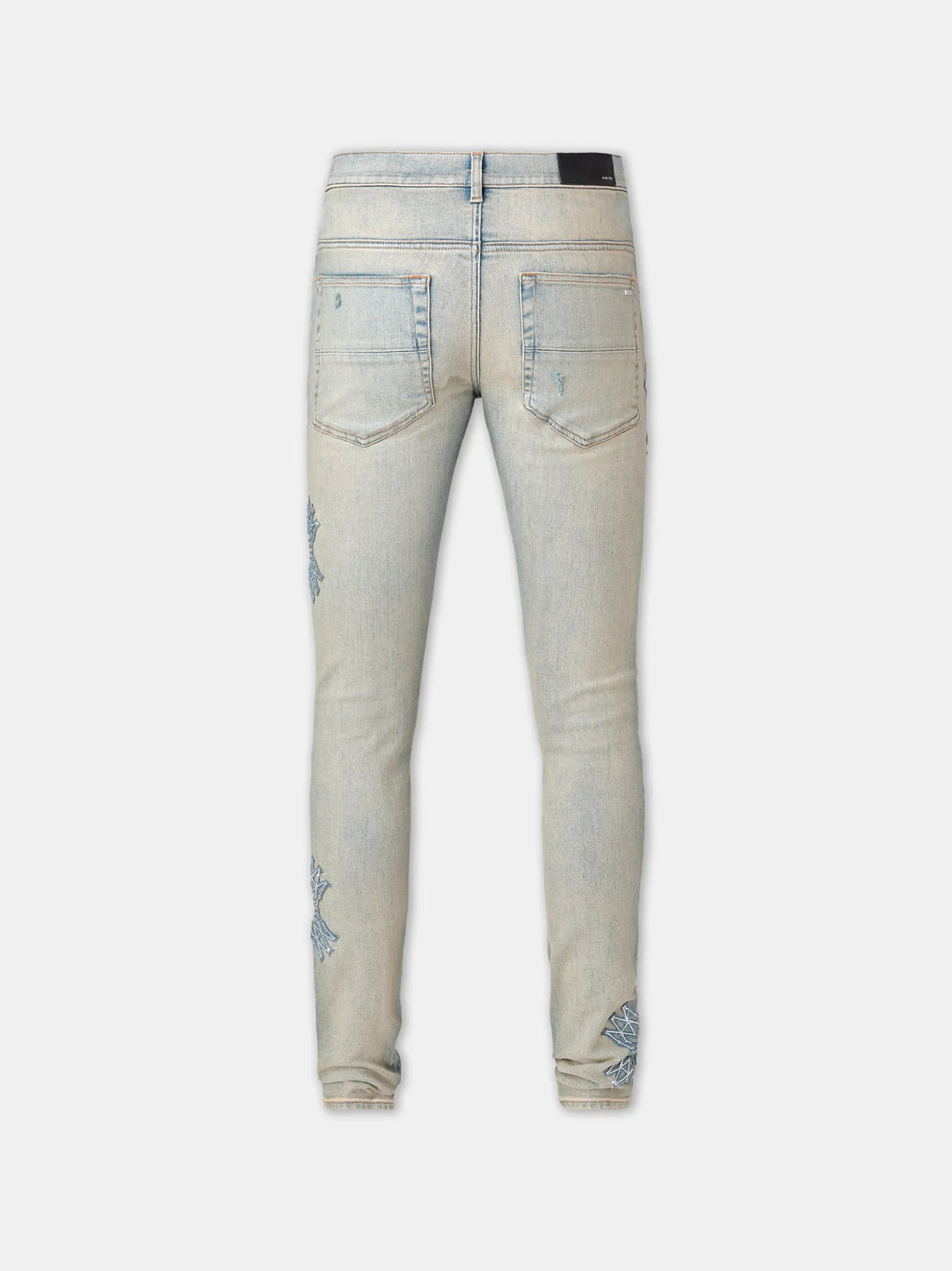 CRYSTAL MA QUAD SKINNY JEAN - Antique Indigo sold by AMIRI product image thumbnail 2