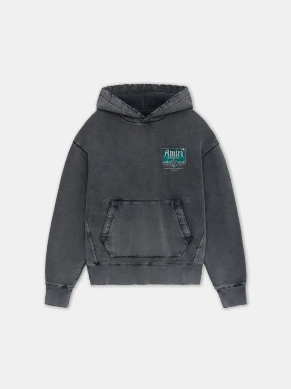 VINTAGE CRYSTAL LOUNGE HOODIE - Black made by AMIRI