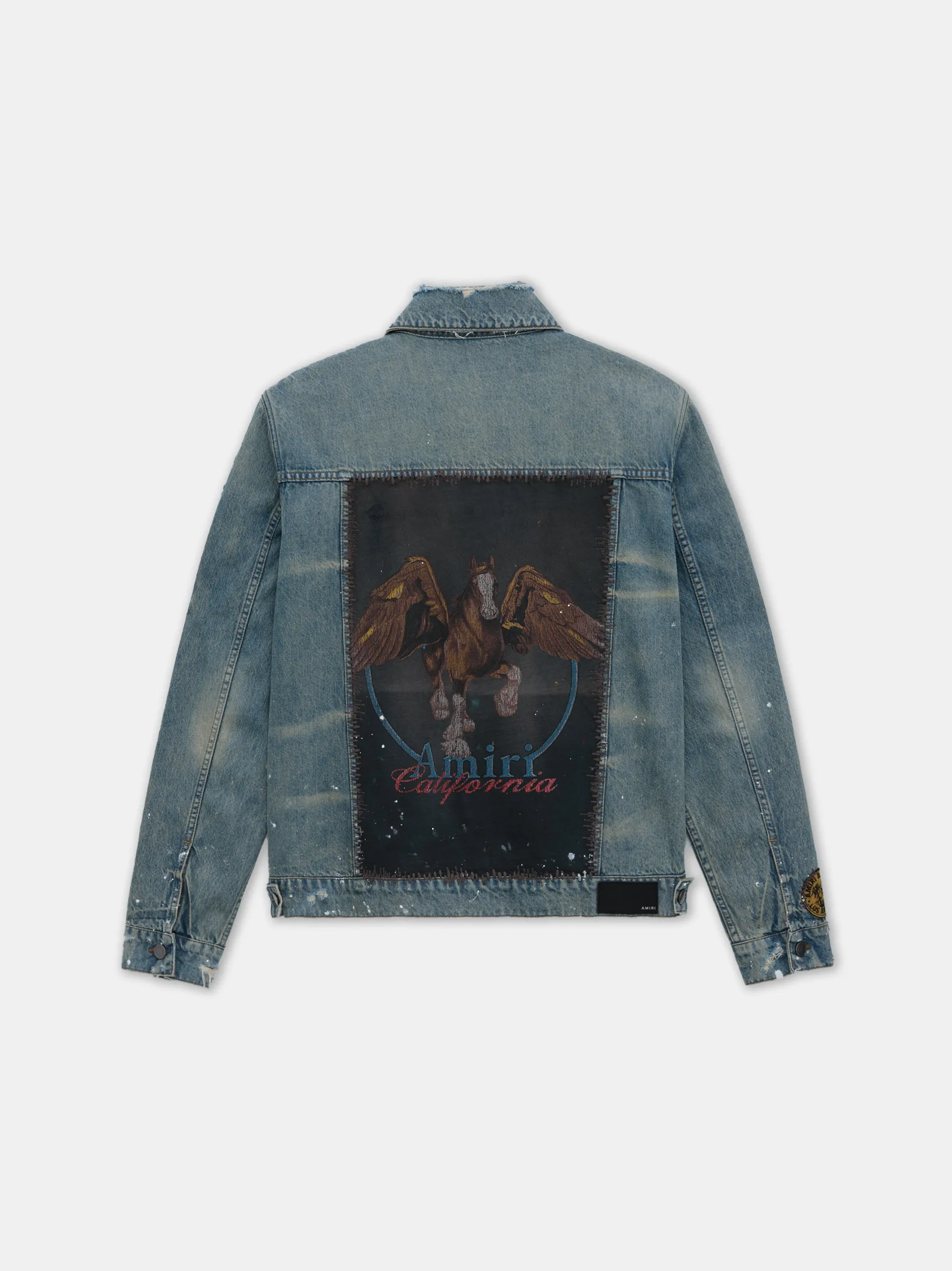 VINTAGE PEGASUS TRUCKER JACKET - Antique Indigo sold by AMIRI product image thumbnail 5