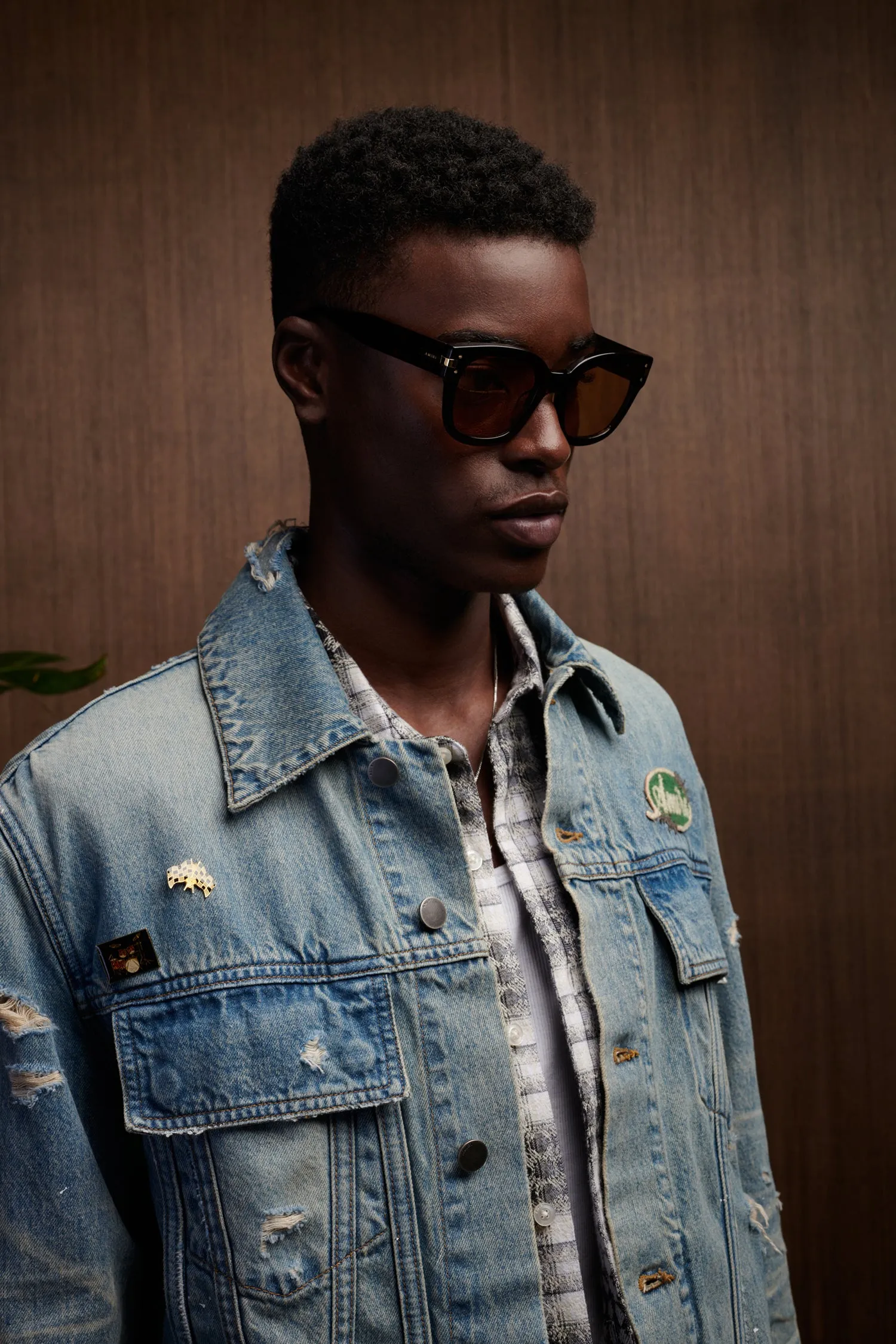 VINTAGE PEGASUS TRUCKER JACKET - Antique Indigo sold by AMIRI product image thumbnail 4