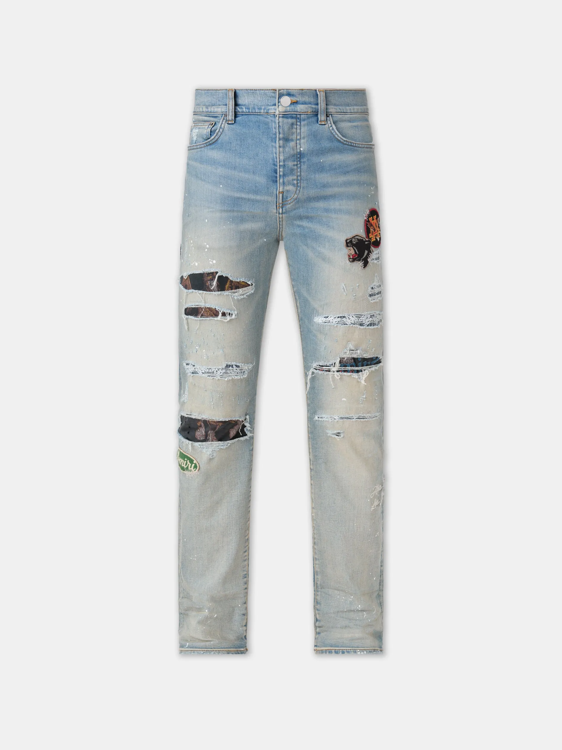 VINTAGE PATCH SLIM JEAN - Antique Indigo sold by AMIRI