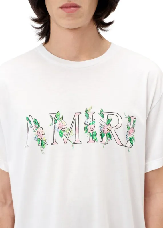 Floral AMIRI Tee - White sold by AMIRI