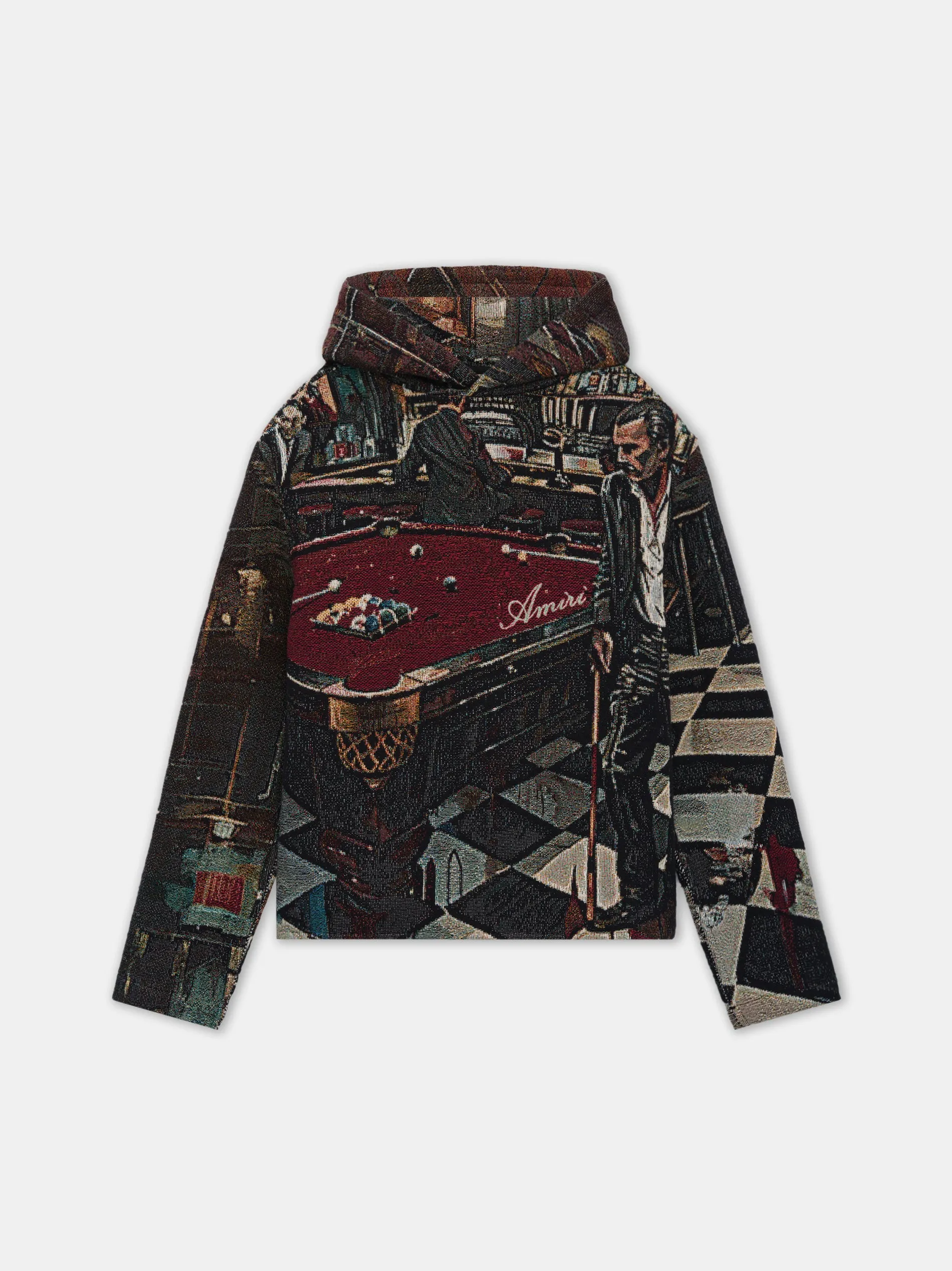 TAPESTRY HOODIE - Black sold by AMIRI
