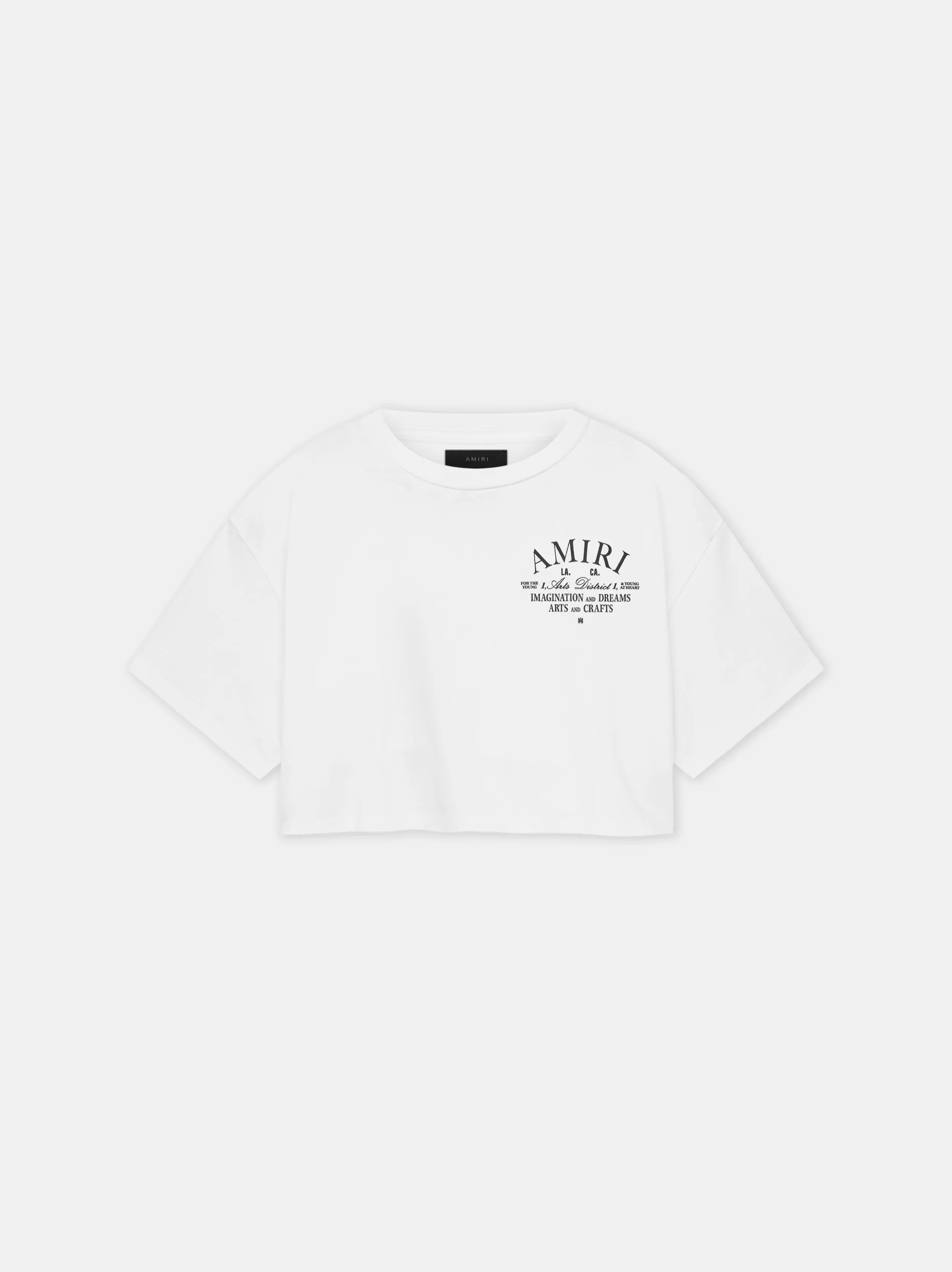 WOMEN - WOMEN'S ARTS DISTRICT CROPPED TEE - White sold by AMIRI product image thumbnail 5
