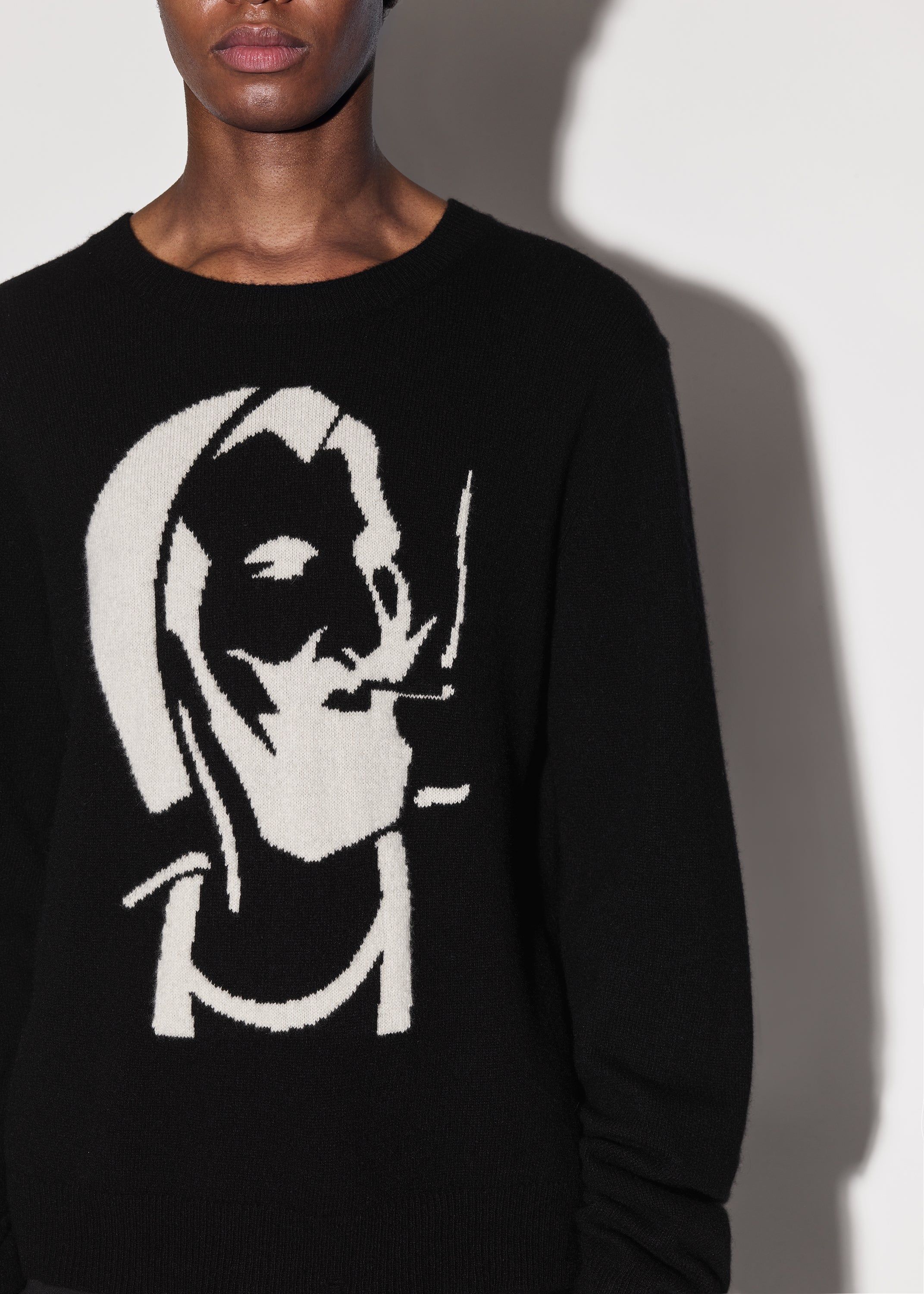 ZIG-ZAG CREW - BLACK sold by AMIRI product image thumbnail 5