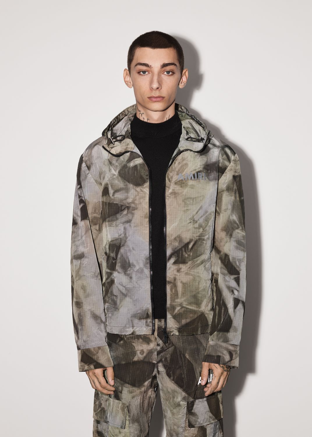 TRACK JACKET - BLACK sold by AMIRI product image thumbnail 3