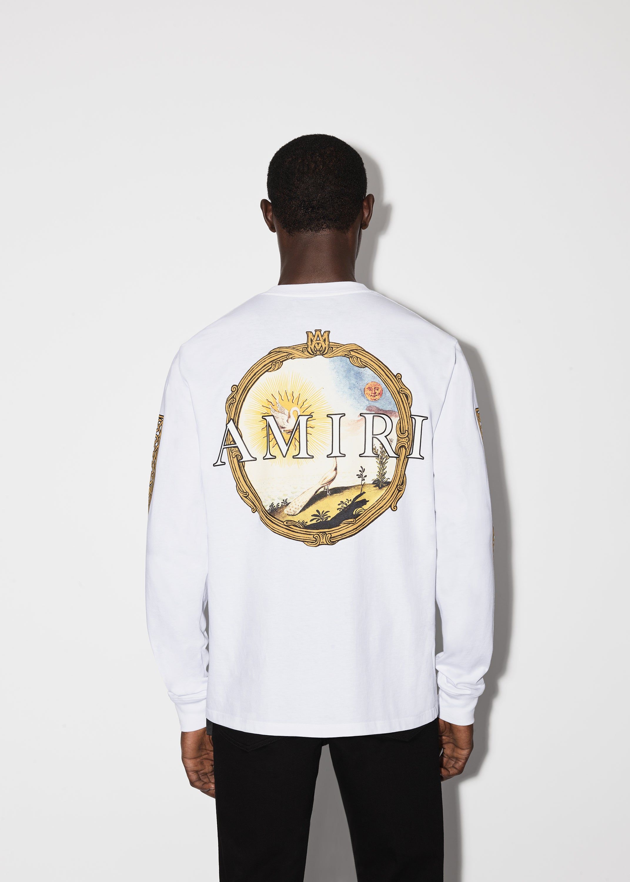 ALCHEMY FRAME LONG SLEEVE TEE - WHITE sold by AMIRI product image thumbnail 4