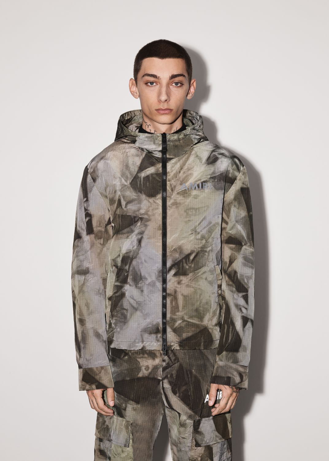 TRACK JACKET - BLACK sold by AMIRI product image thumbnail 2