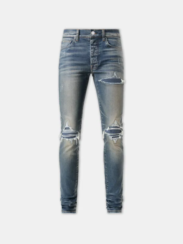 WAXED TONAL MX1 JEAN - Waxed Dark Indigo sold by AMIRI