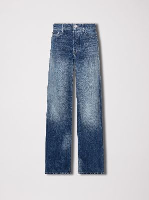 WOMEN - HIGH RISE WIDE - MEDIUM INDIGO sold by AMIRI