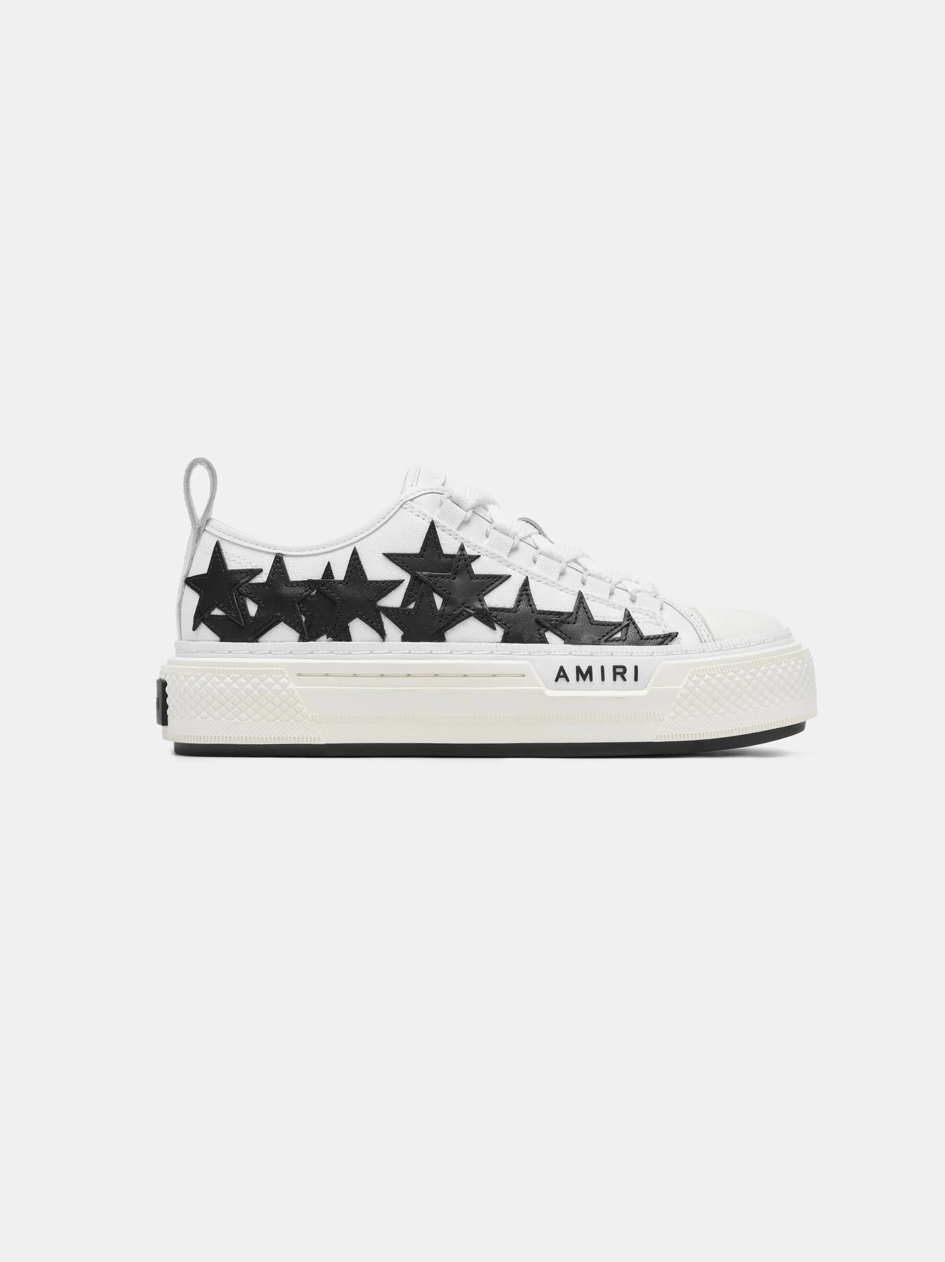 WOMEN - WOMEN'S STARS COURT LOW - WHITE/BLACK sold by AMIRI