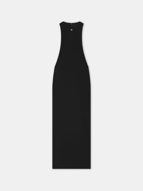 WOMEN - WOMEN'S MA MOCK NECK MAXI DRESS - Black made by AMIRI