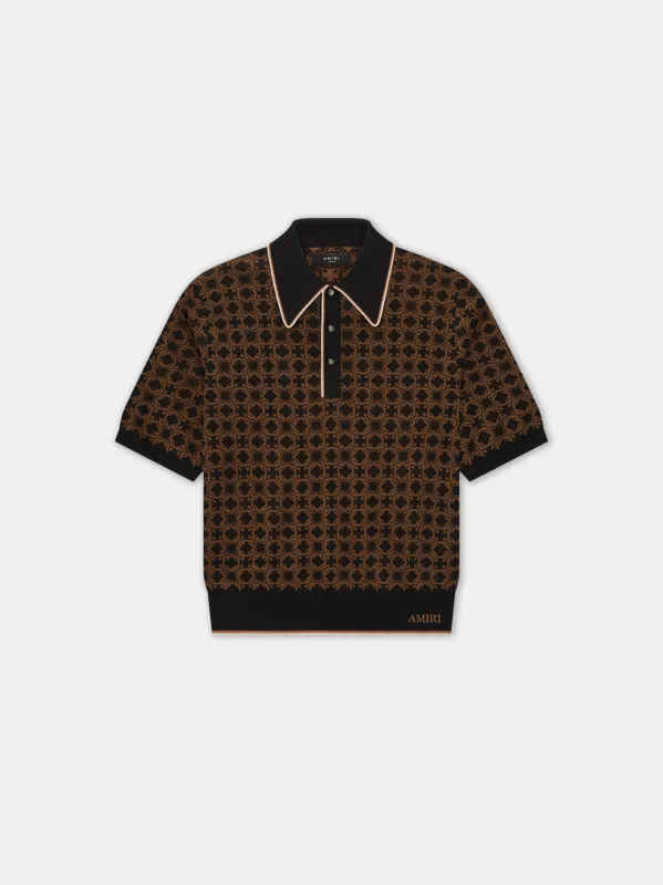 MA QUAD POLO - Brown sold by AMIRI