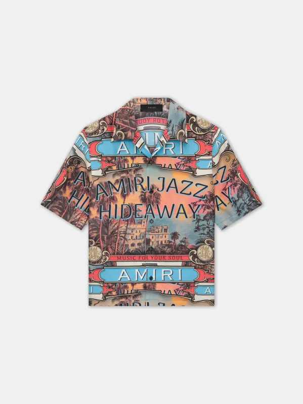 AMIRI JAZZ HIDEAWAY CAMP SHIRT - Multi sold by AMIRI