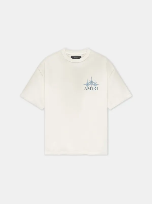 AMIRI STARBURST OVERSIZED TEE - Ivory sold by AMIRI