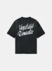 HOPELESS ROMANTIC OVERSIZED TEE - Black sold by AMIRI