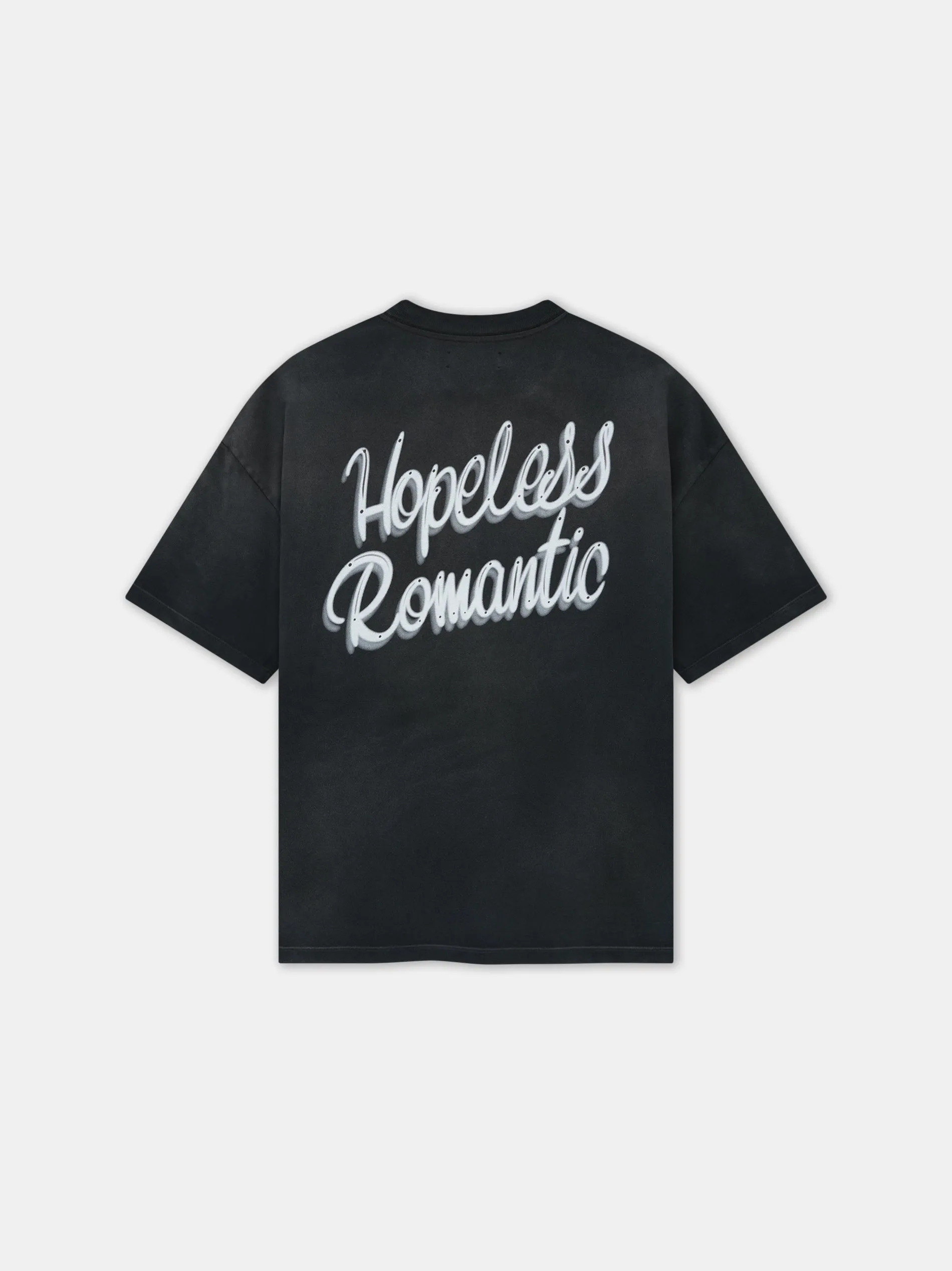 HOPELESS ROMANTIC OVERSIZED TEE - Black sold by AMIRI product image thumbnail 2