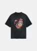 HOPELESS ROMANTIC OVERSIZED TEE - Black sold by AMIRI