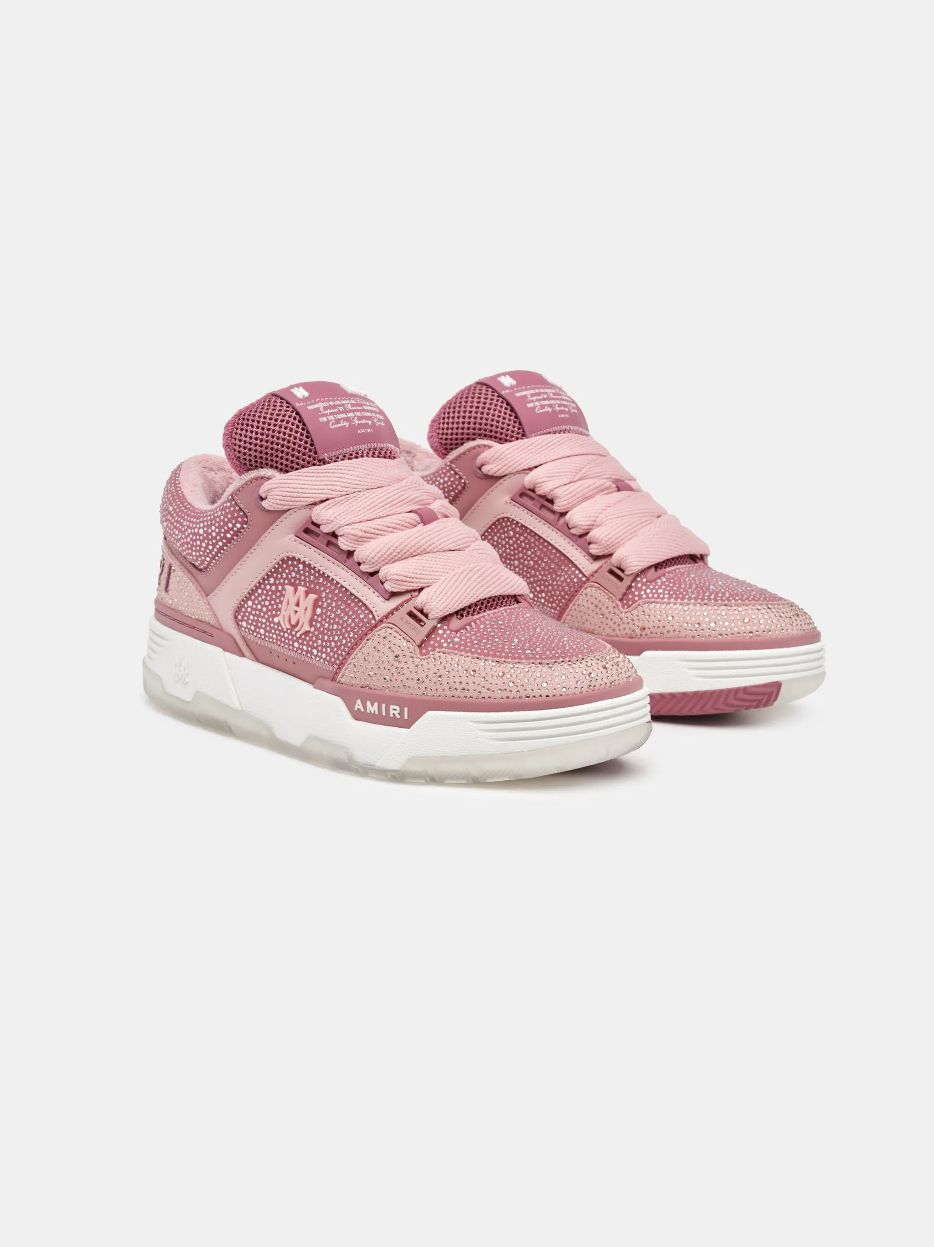 WOMEN - WOMEN'S CRYSTAL MA-1 - Vintage Pink sold by AMIRI product image thumbnail 2