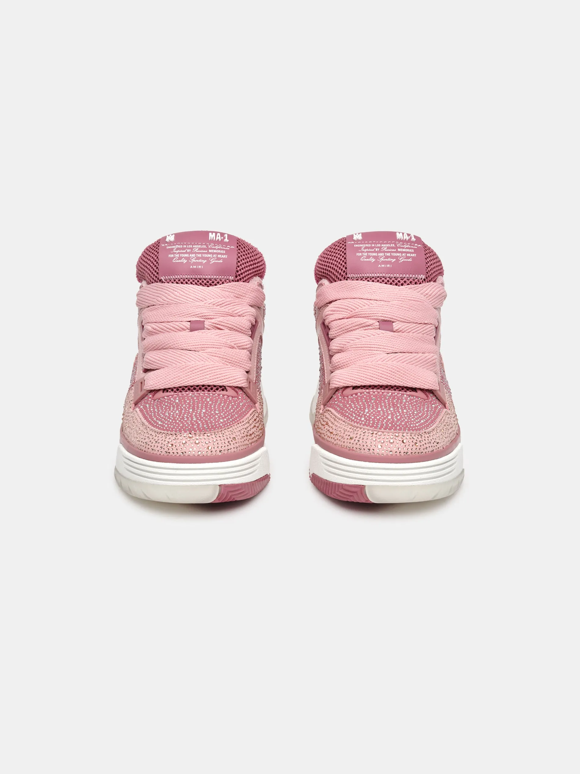 WOMEN - WOMEN'S CRYSTAL MA-1 - Vintage Pink sold by AMIRI product image thumbnail 3
