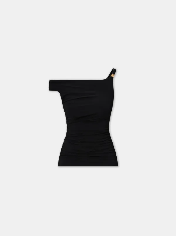 WOMEN - WOMEN'S OFF THE SHOULDER TOP - Black sold by AMIRI