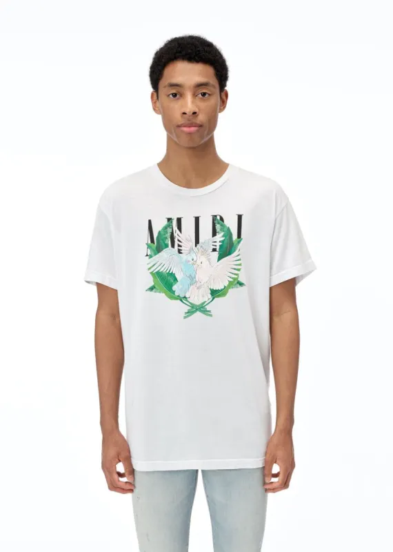 Lovebirds Tee - White made by AMIRI