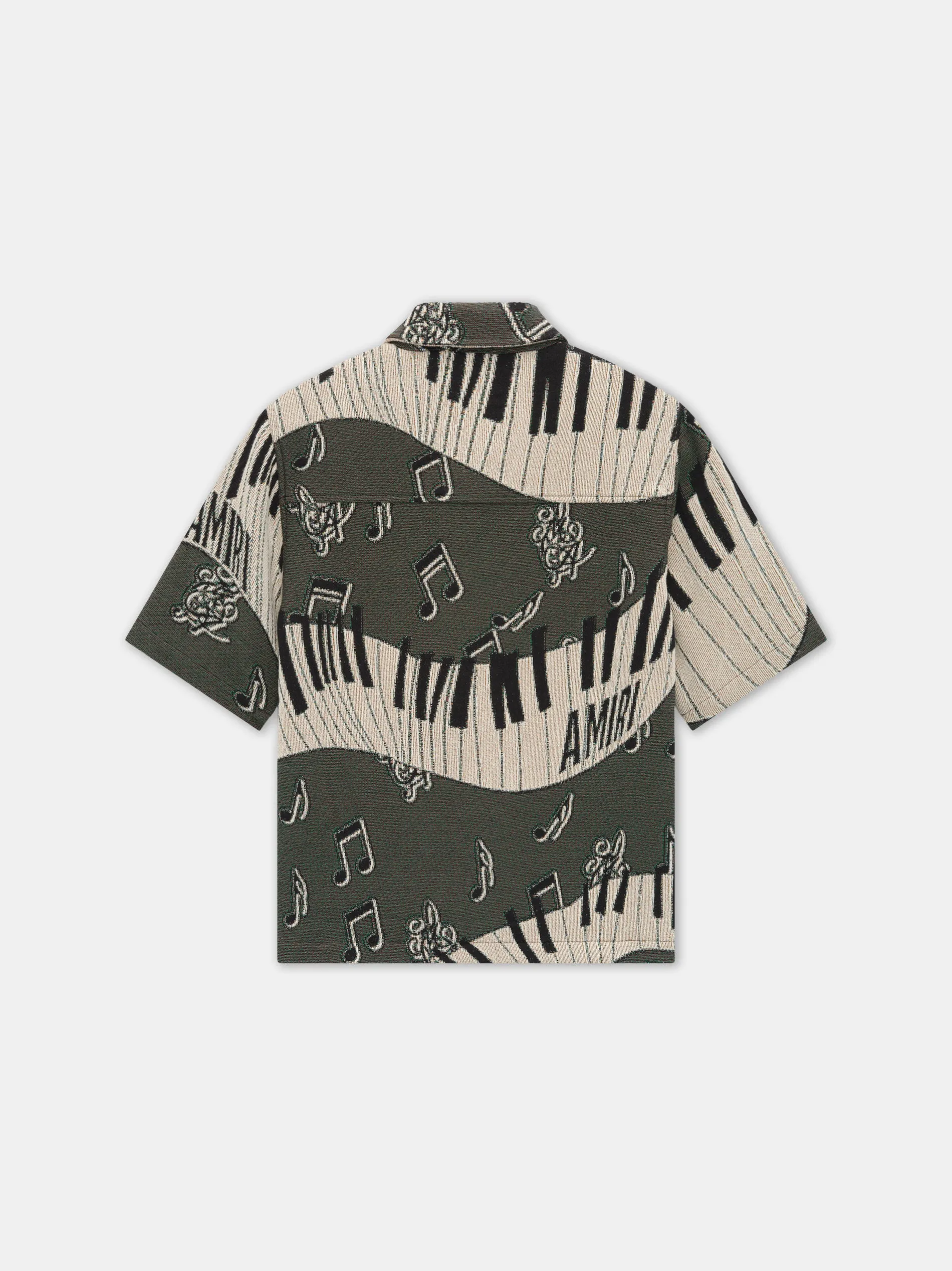 PIANO KEYS TAPESTRY SHIRT - Black sold by AMIRI product image thumbnail 2