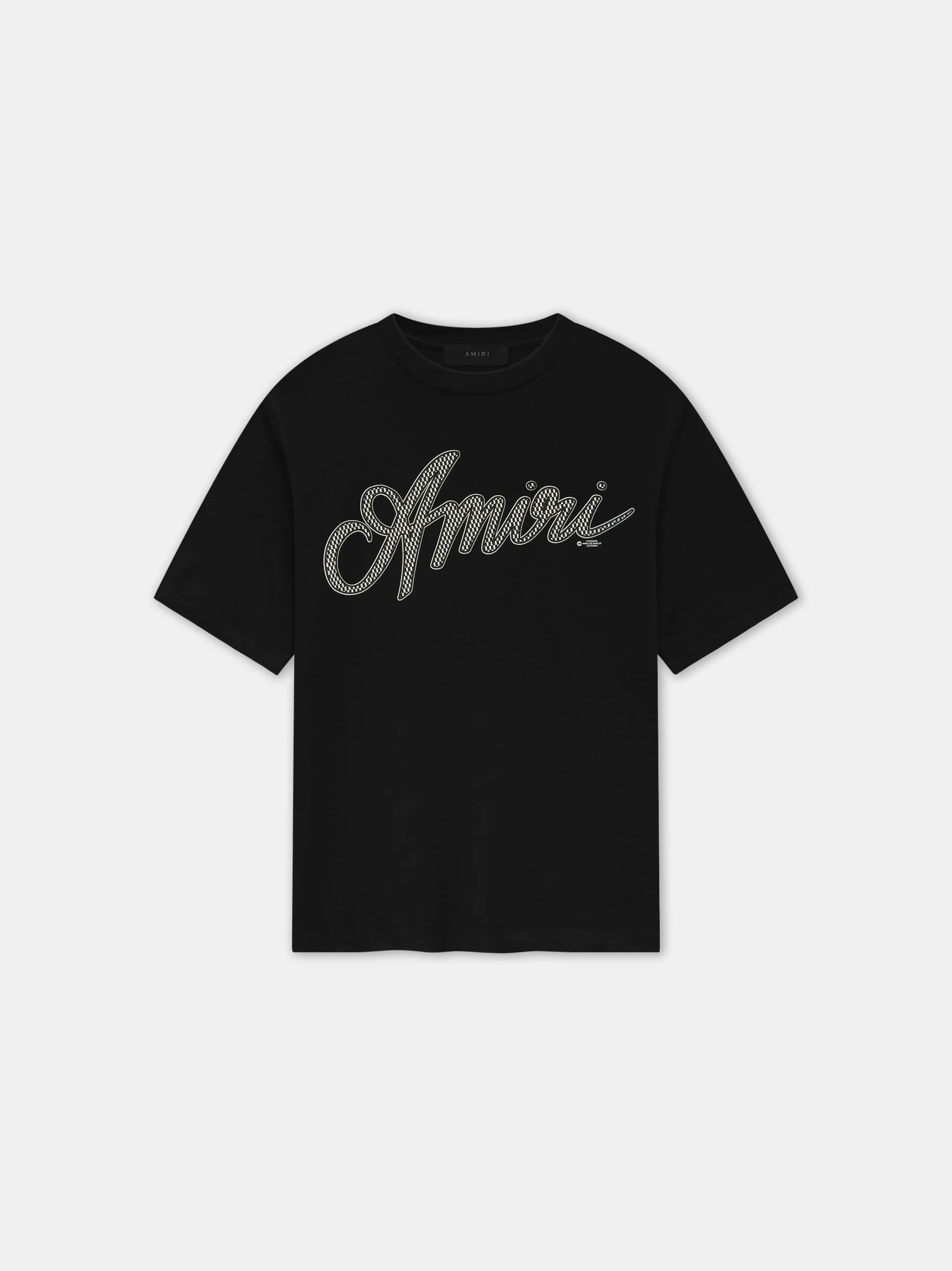 AMIRI SCRIPT TEE - Black sold by AMIRI