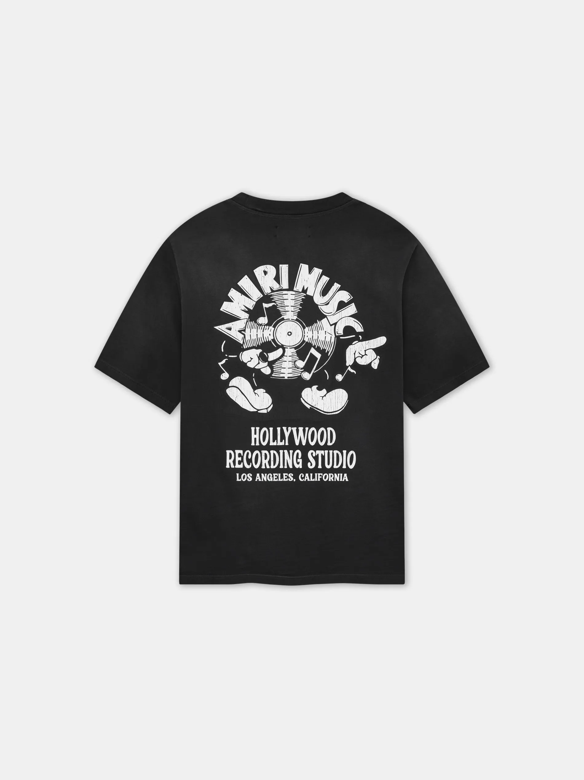 AMIRI MUSIC RECORD TEE - Black sold by AMIRI product image thumbnail 2