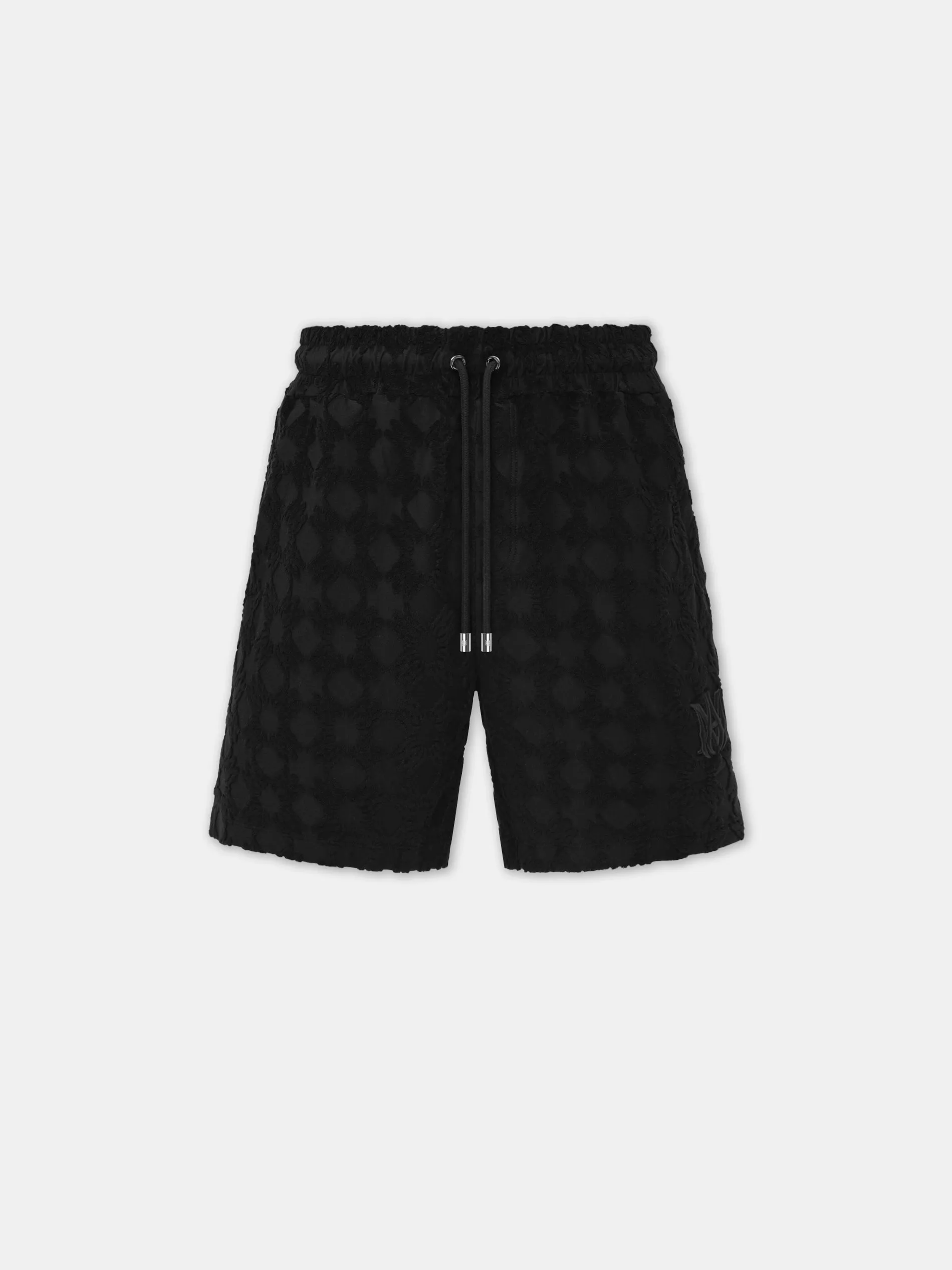 MA QUAD TOWELING SHORT - Black sold by AMIRI