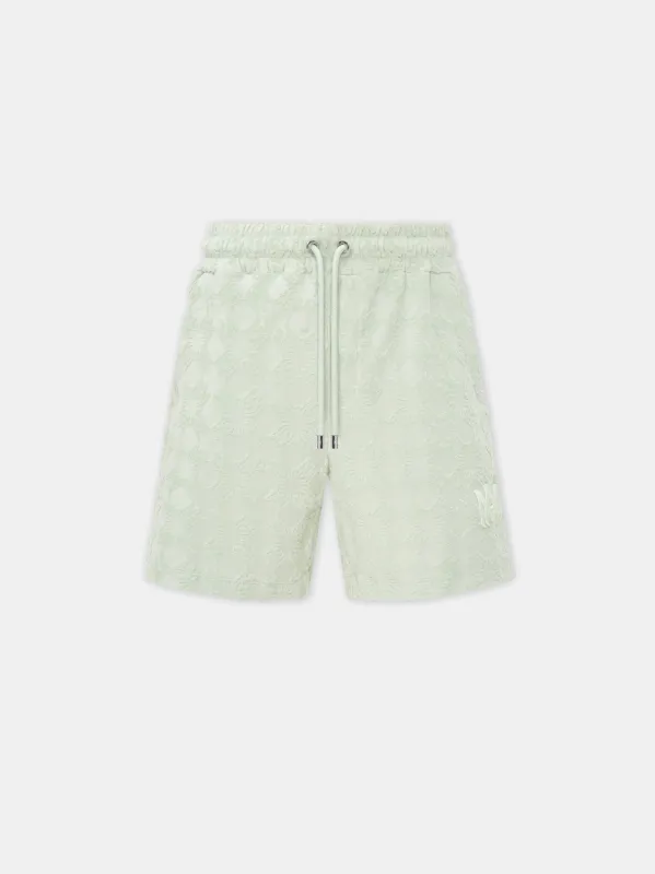 MA QUAD TOWELING SHORT - Pale Mint made by AMIRI