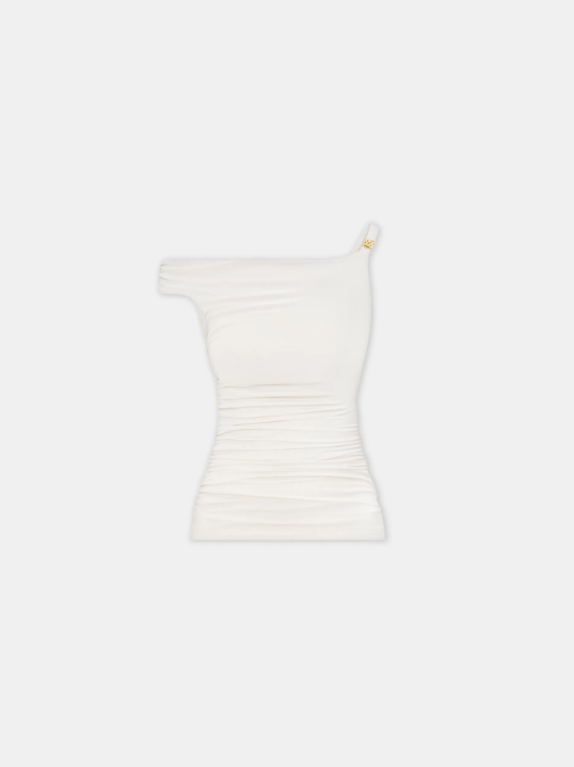 WOMEN - WOMEN'S OFF THE SHOULDER TOP - Alabaster sold by AMIRI
