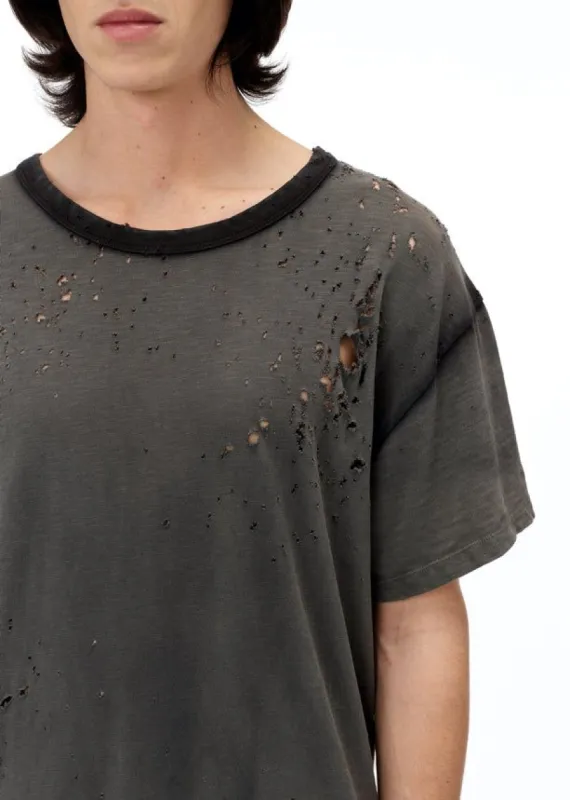 Washed Shotgun Tee - Black made by AMIRI