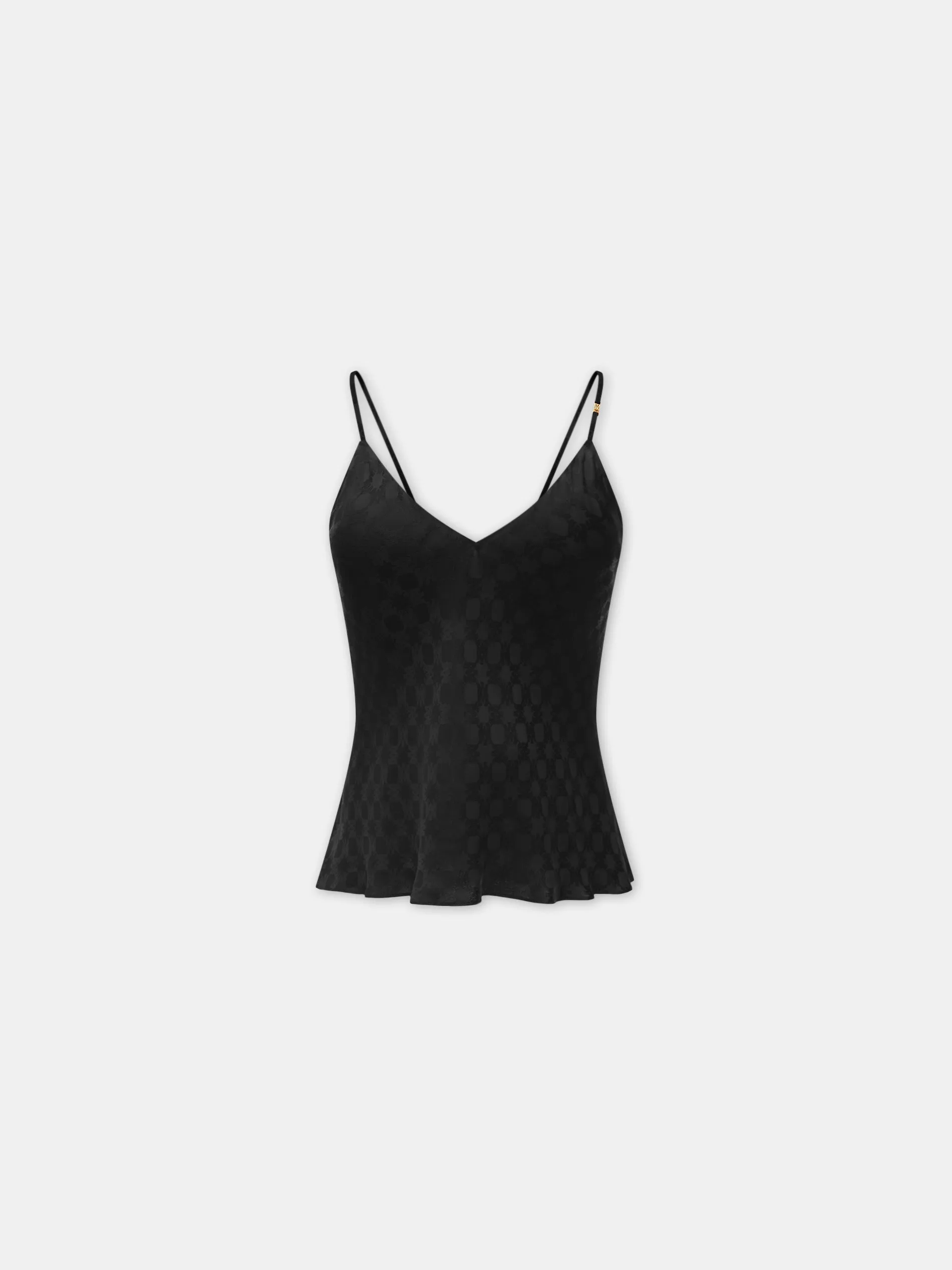 WOMEN - WOMEN'S MA QUAD V NECK CAMI - Black sold by AMIRI