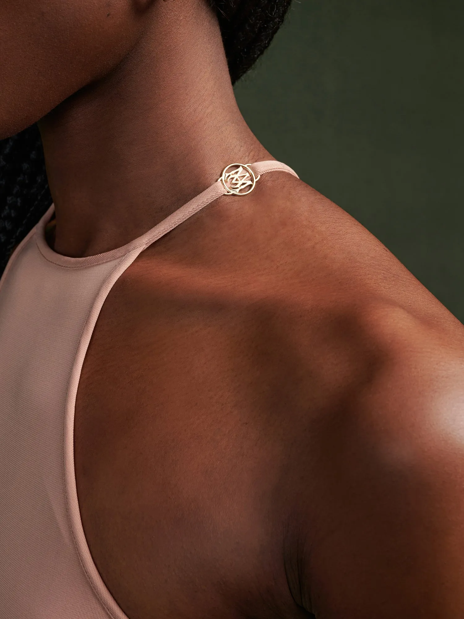 WOMEN - WOMEN'S HALTER MIDI DRESS - Blush sold by AMIRI product image thumbnail 4