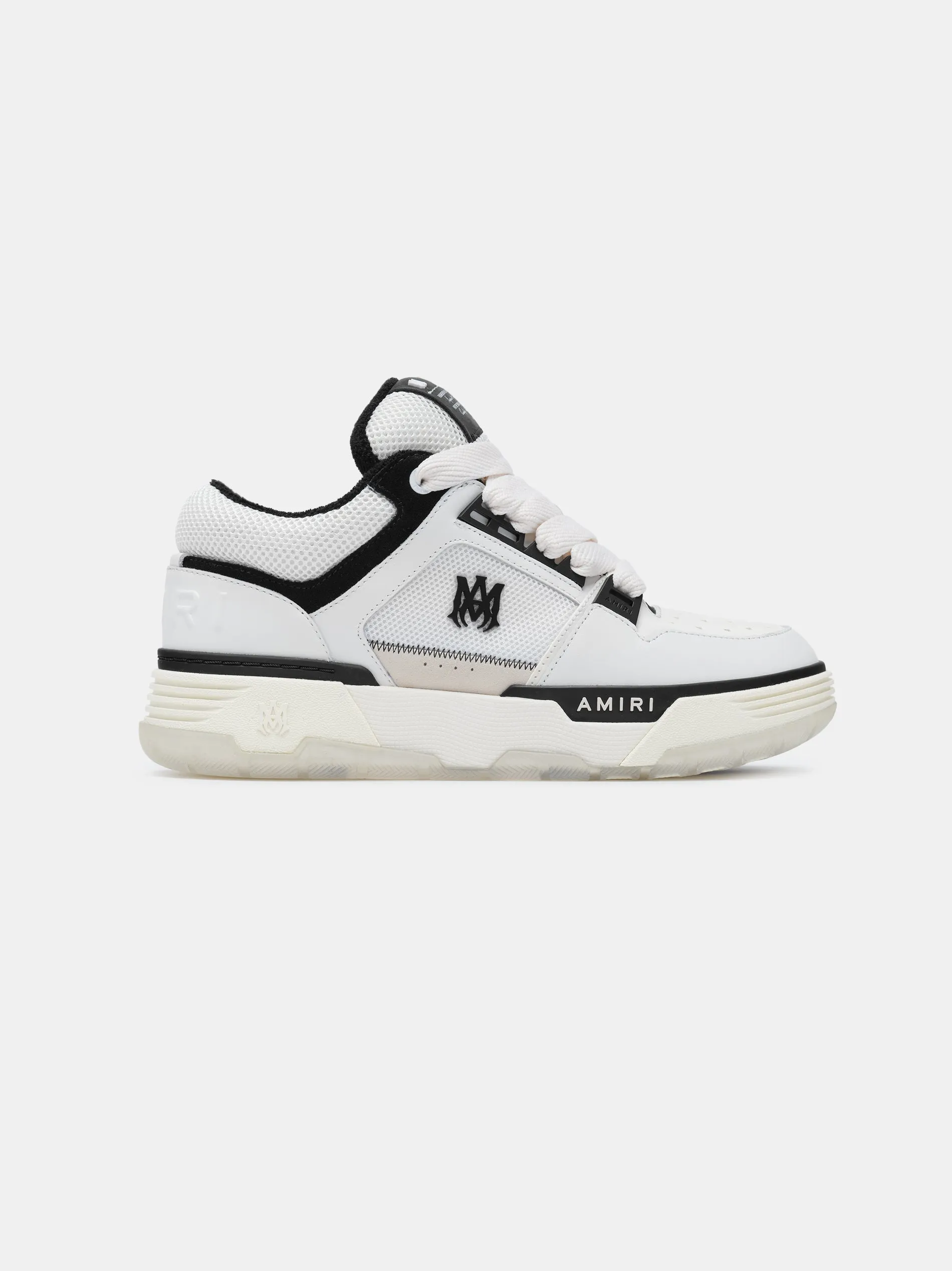 MA-1 - WHITE / BLACK-NAPPA sold by AMIRI