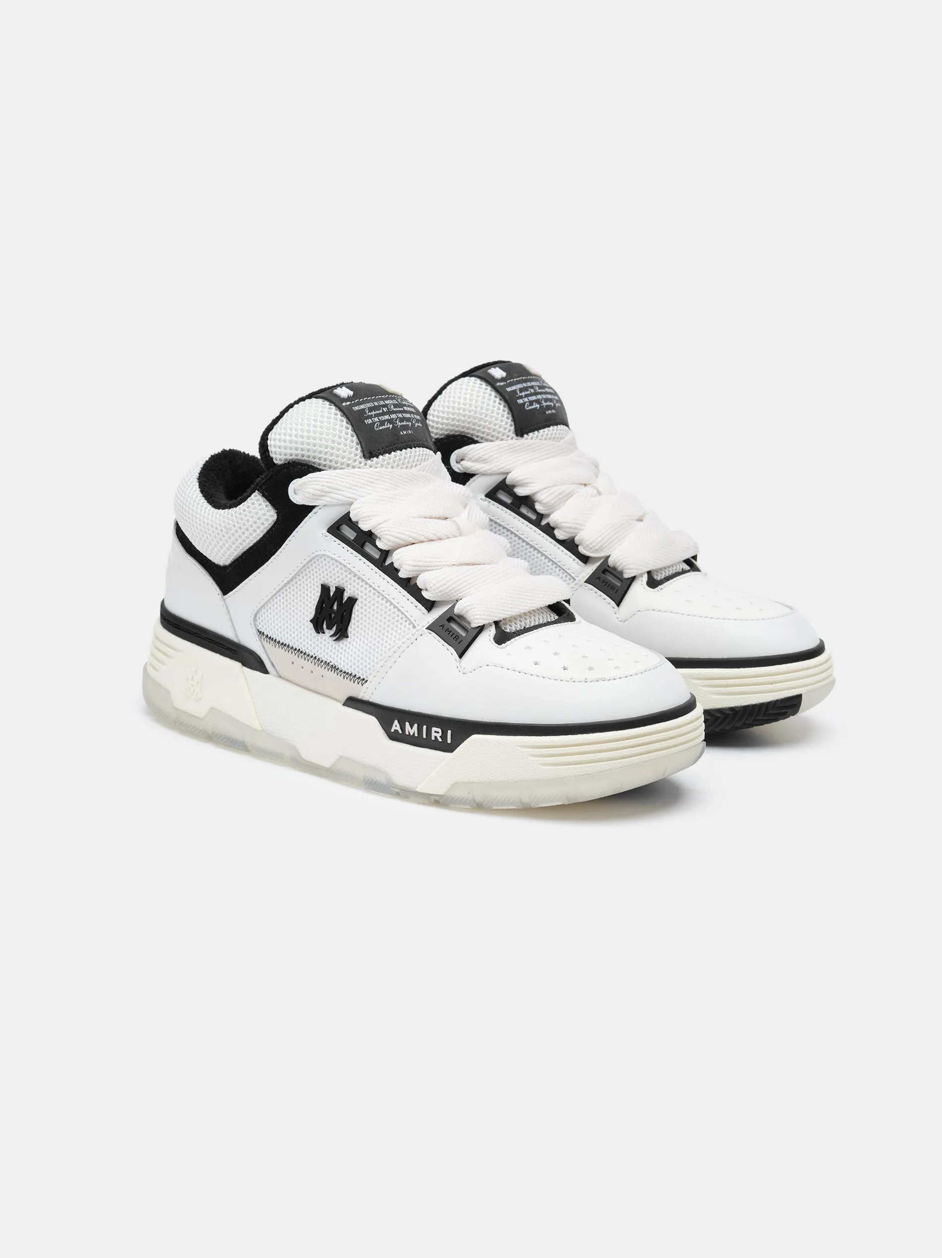 MA-1 - WHITE / BLACK-NAPPA sold by AMIRI product image thumbnail 2