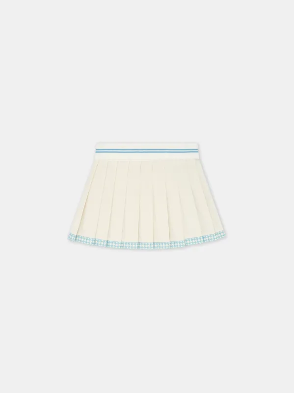 WOMEN - WOMEN'S MA QUAD SKIRT - Ice Blue sold by AMIRI