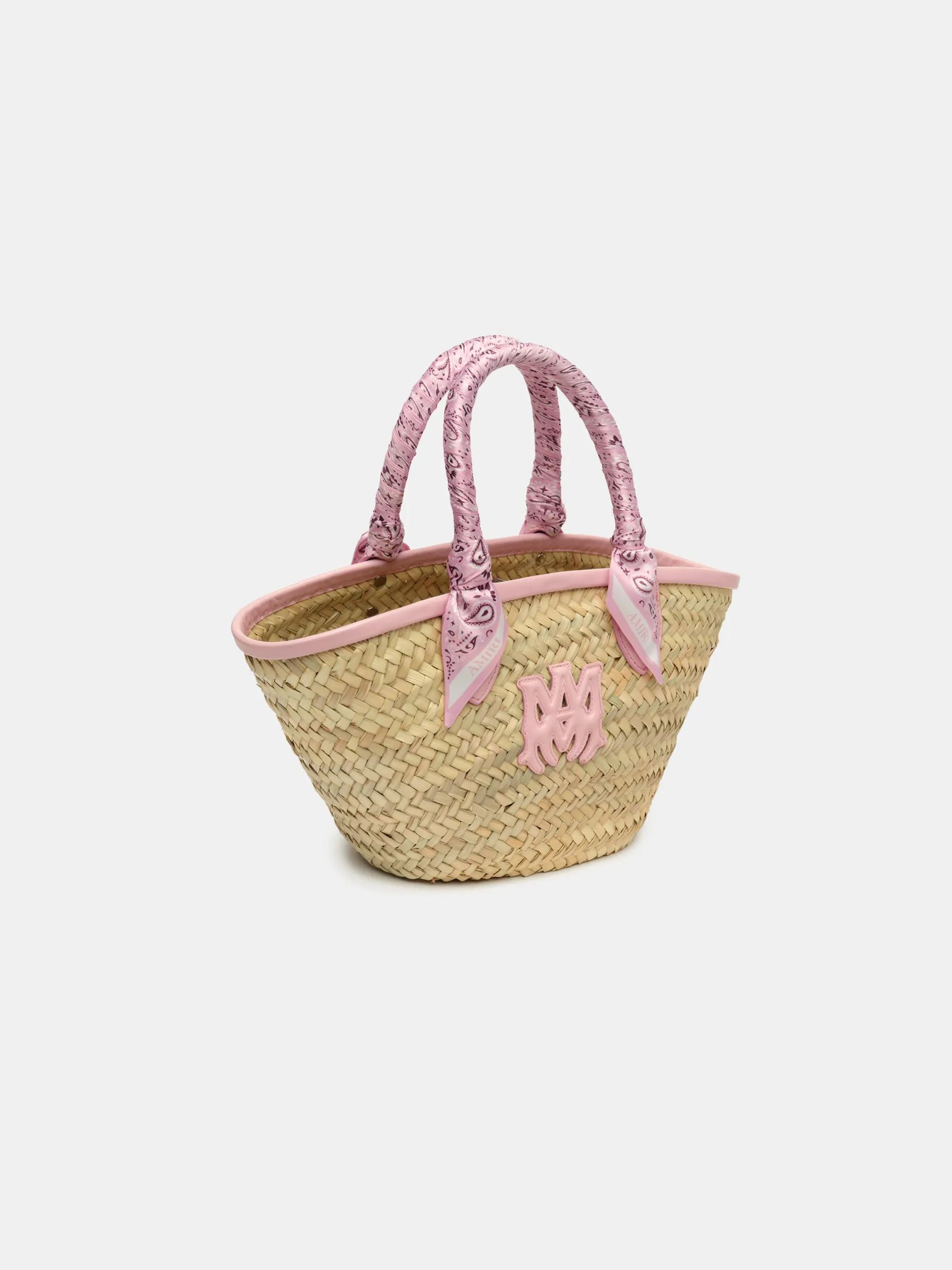 WOMEN - WOMEN'S MA RAFFIA MICRO TOTE - Dusk Pink sold by AMIRI product image thumbnail 3