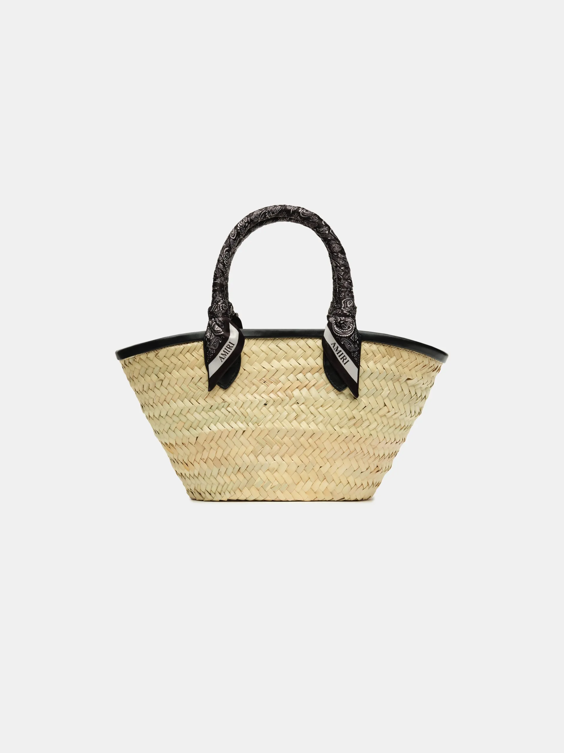 WOMEN - WOMEN'S MA RAFFIA MICRO TOTE - Black sold by AMIRI product image thumbnail 2