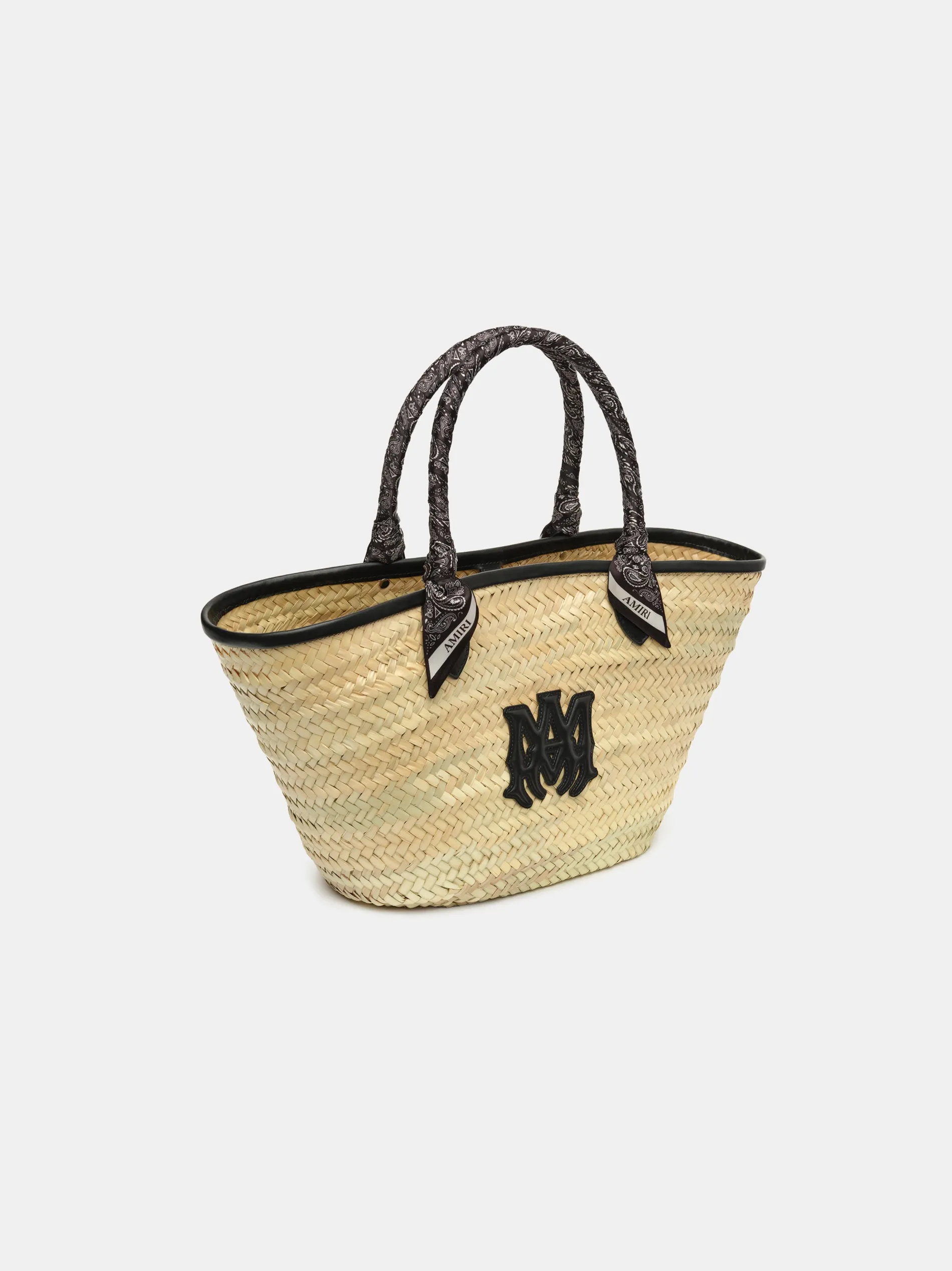 WOMEN - WOMEN'S MA RAFFIA MACRO TOTE - Black sold by AMIRI product image thumbnail 3